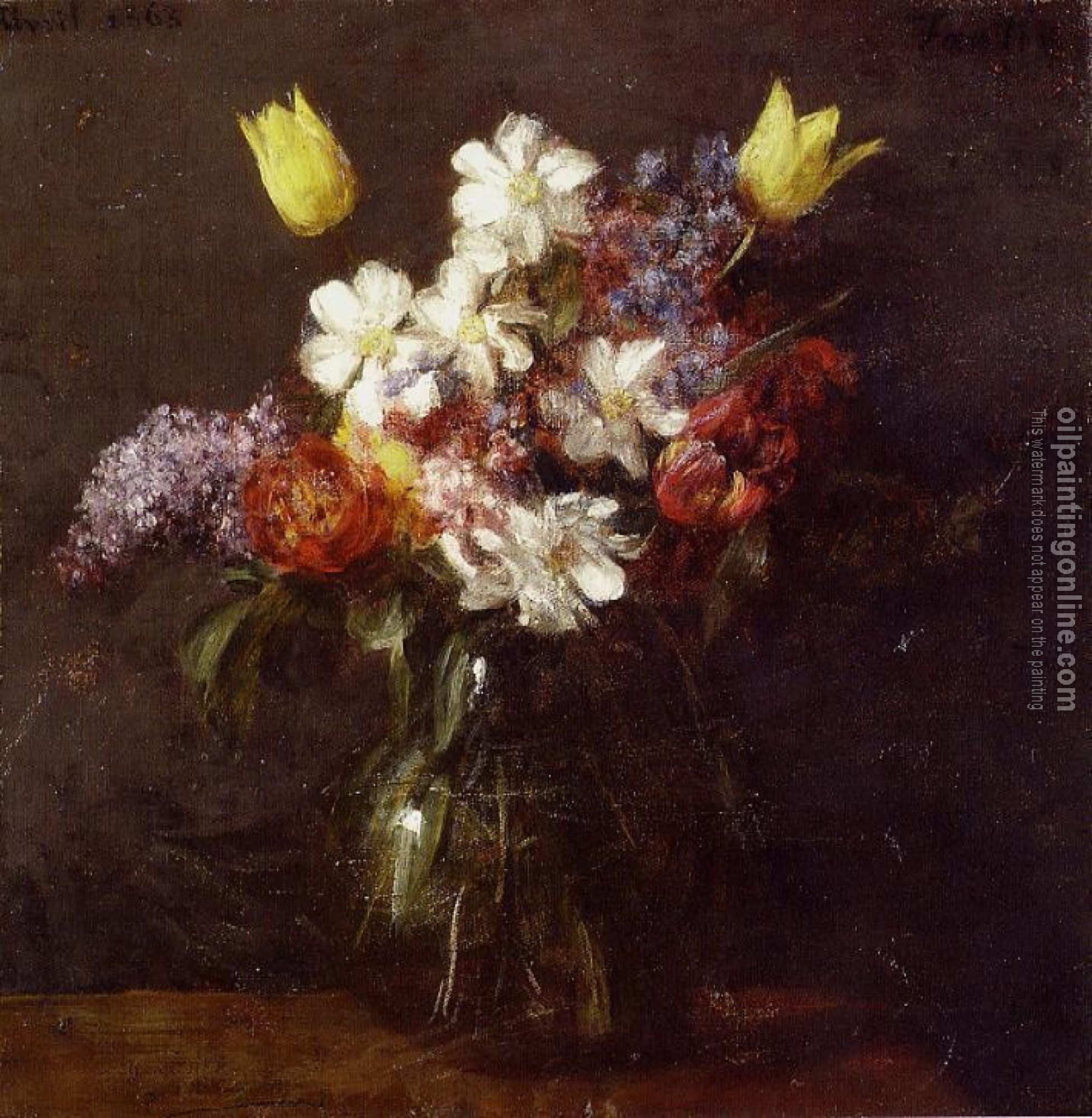 Fantin-Latour, Henri - Flowers